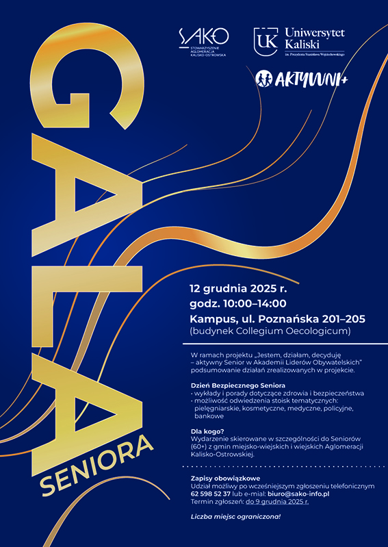 GalaSeniorow plakat